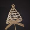 Pick albero di natale in legno