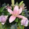 BloomsUp di rose, lilium ed eryngium